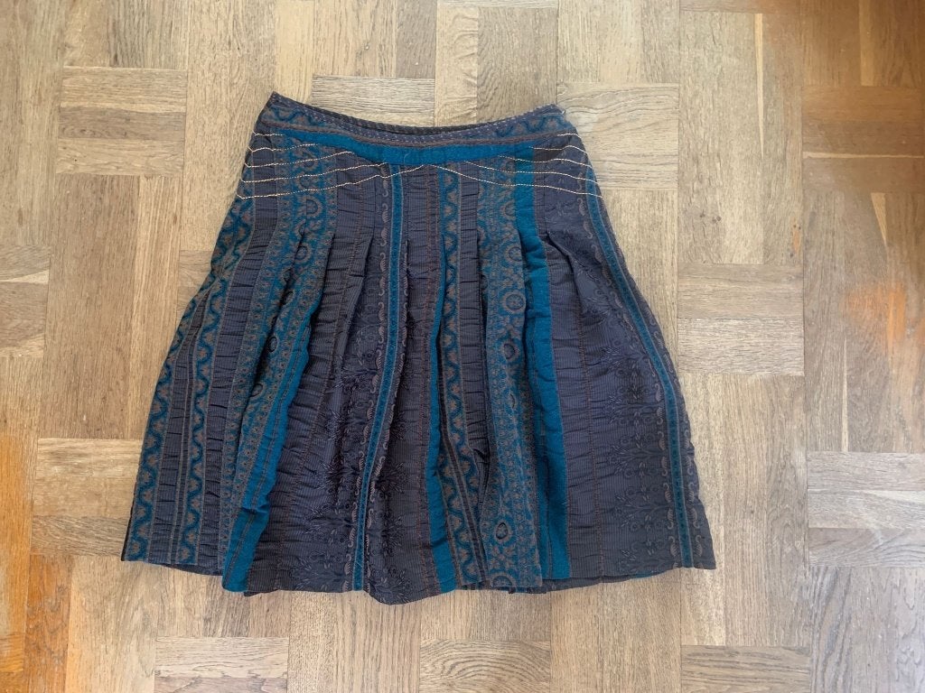 Bandolera rok mt 42/xl, Bruin, Maat 42/44 (L), Ophalen of Verzenden, Gedragen