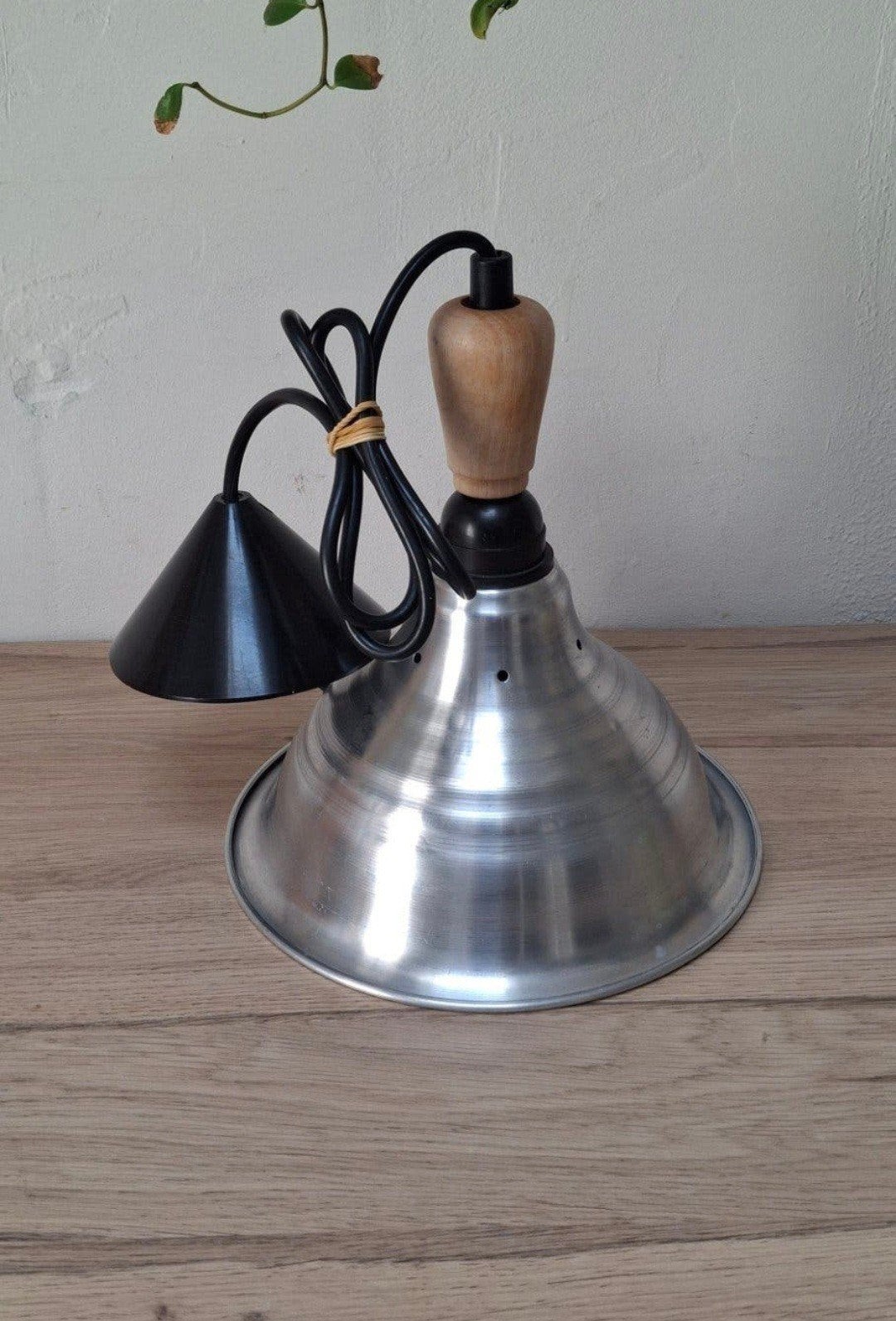 Ikea vintage aluminium hanglamp. K9301, Ophalen of Verzenden