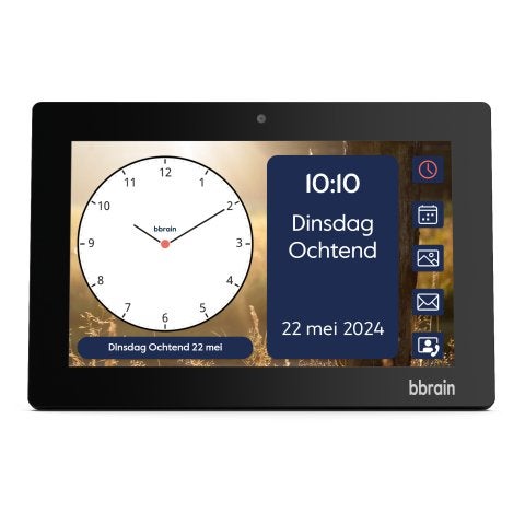 BBrain Kalenderklok, Ophalen, Zo goed als nieuw, Digitaal, Overige typen
