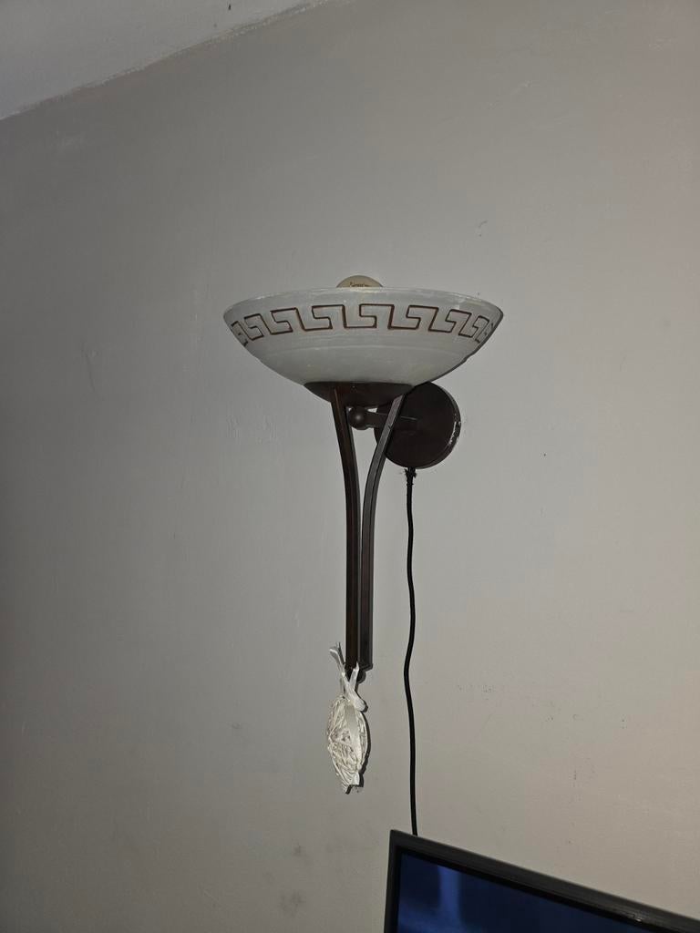 Griekse wandlamp, Ophalen of Verzenden