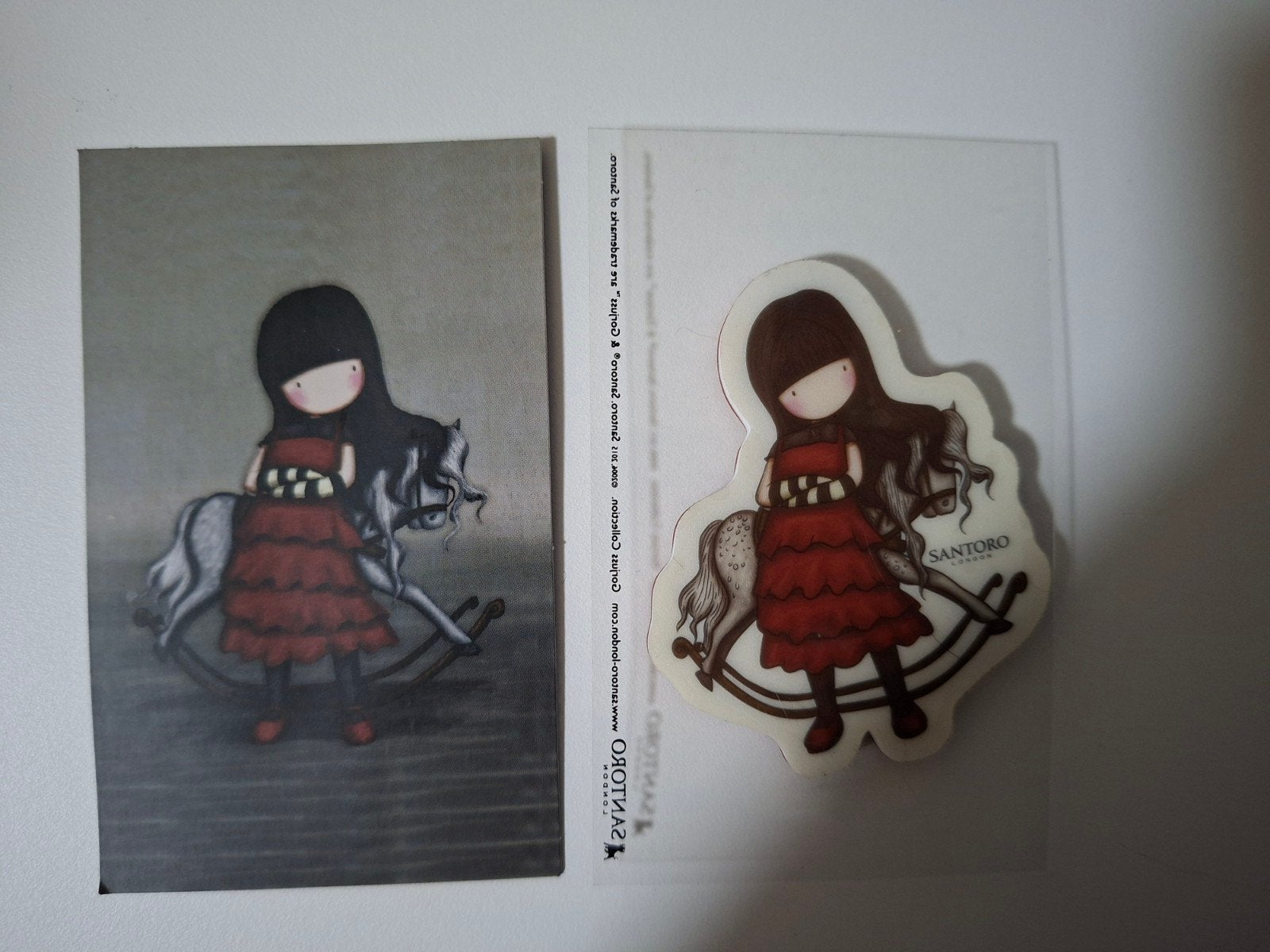 Nieuwe Santoro Gorjuss stempel, Ophalen of Verzenden, Nieuw, Clearstamp