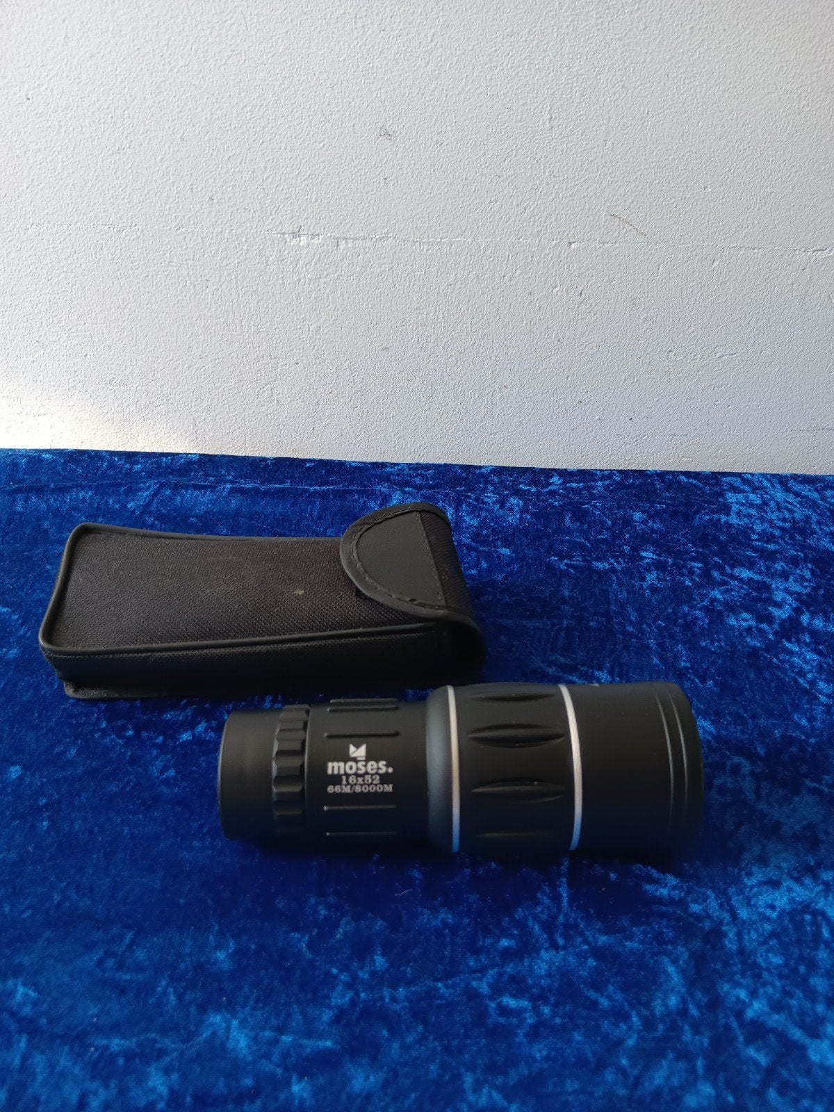 Moses 16x52 Monokijker met etui - Zo goed als nieuw, Ophalen of Verzenden