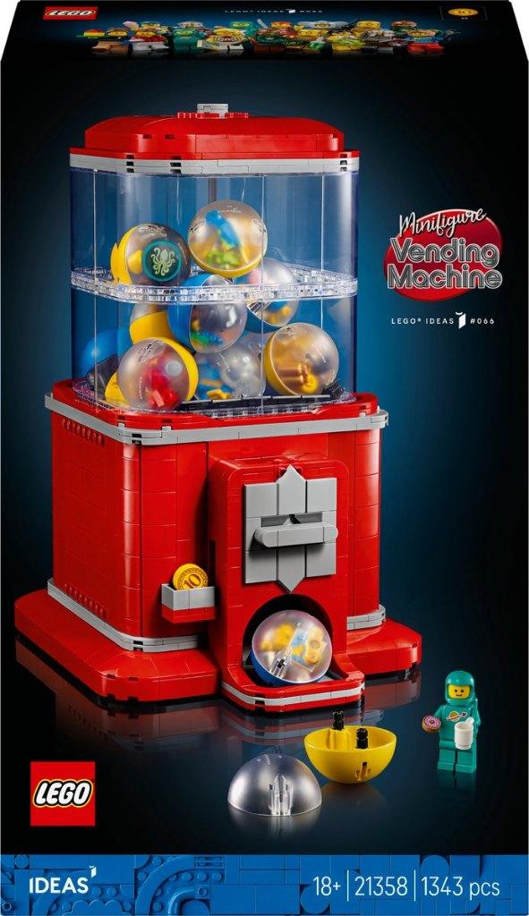 Lego Ideas 21358 Minifiguren automaat. 20-5, Nieuw, Ophalen of Verzenden, Complete set, Compleet