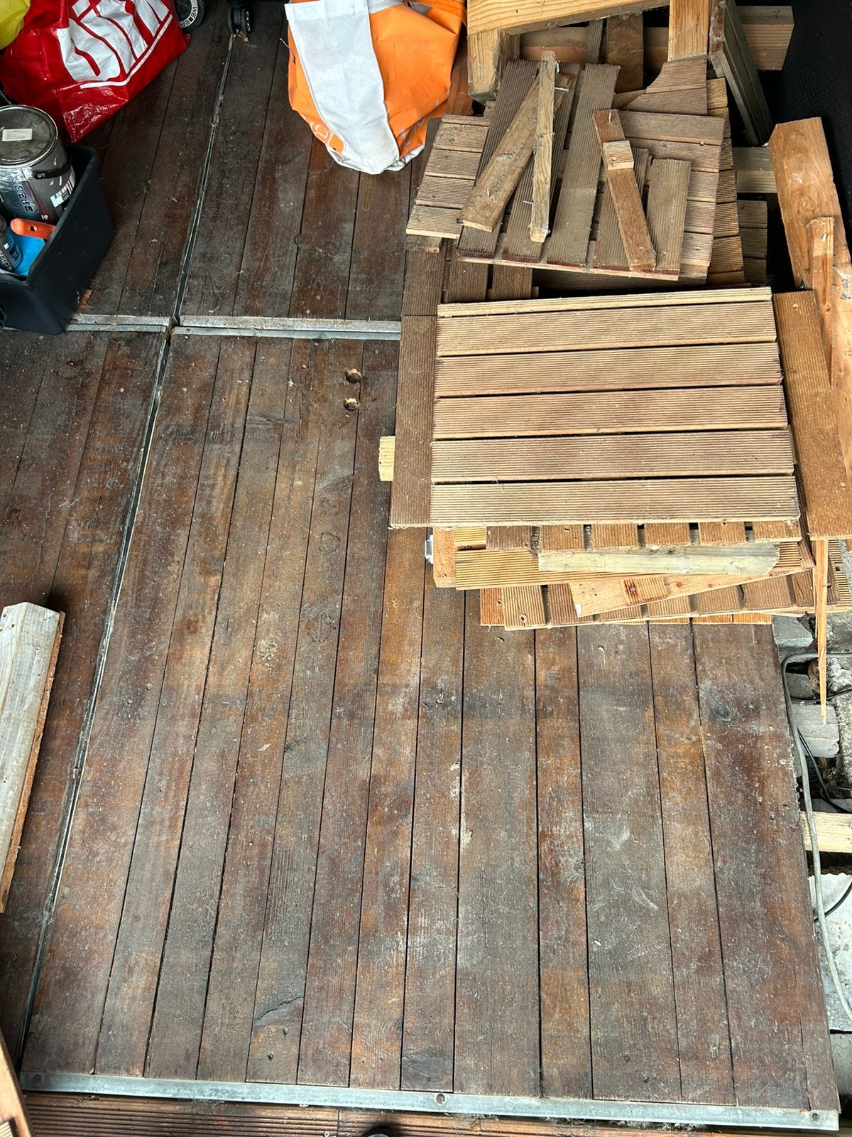 Steenschotten 4 stuks, Ophalen, Zo goed als nieuw, Hout