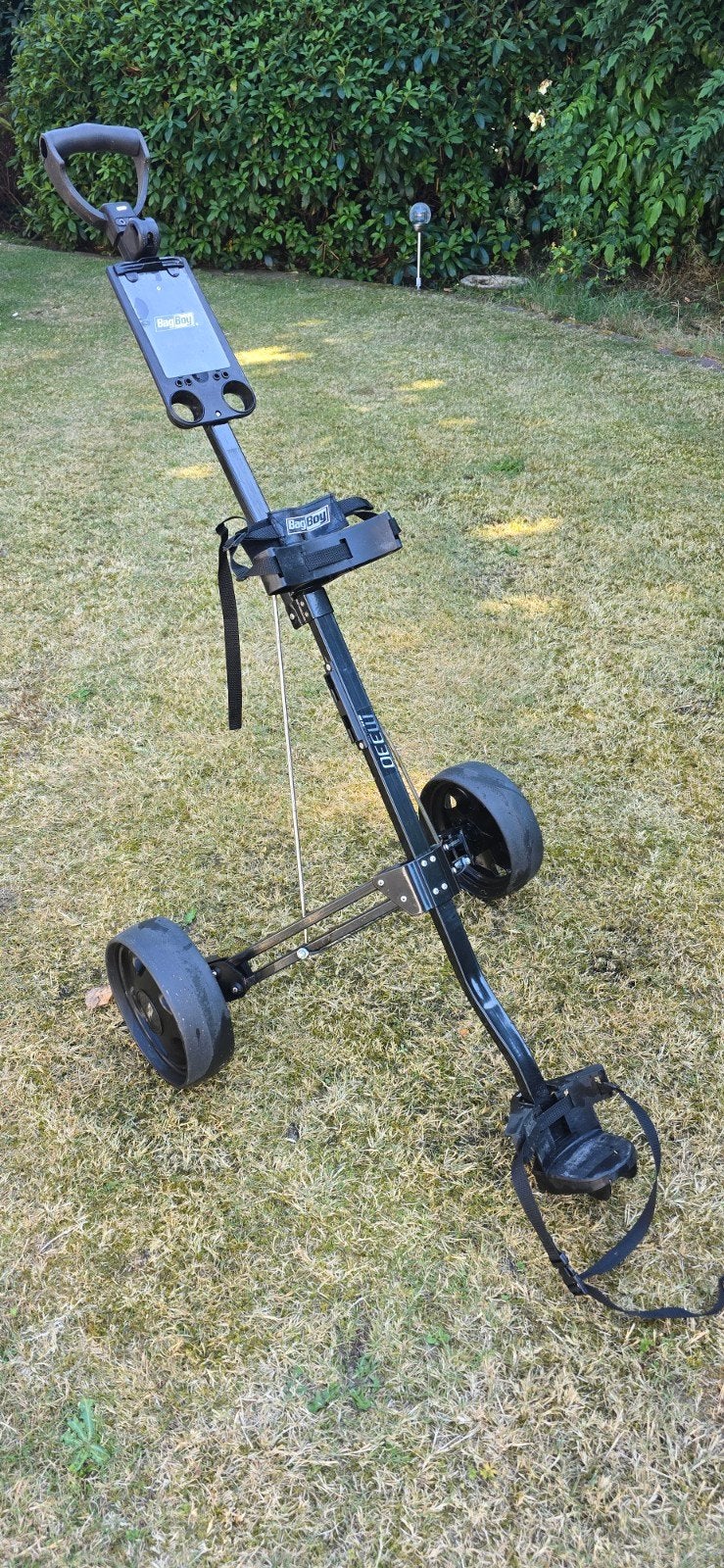 Bag Boy M-330 golftrolley – opvouwbaar – compleet, Ophalen