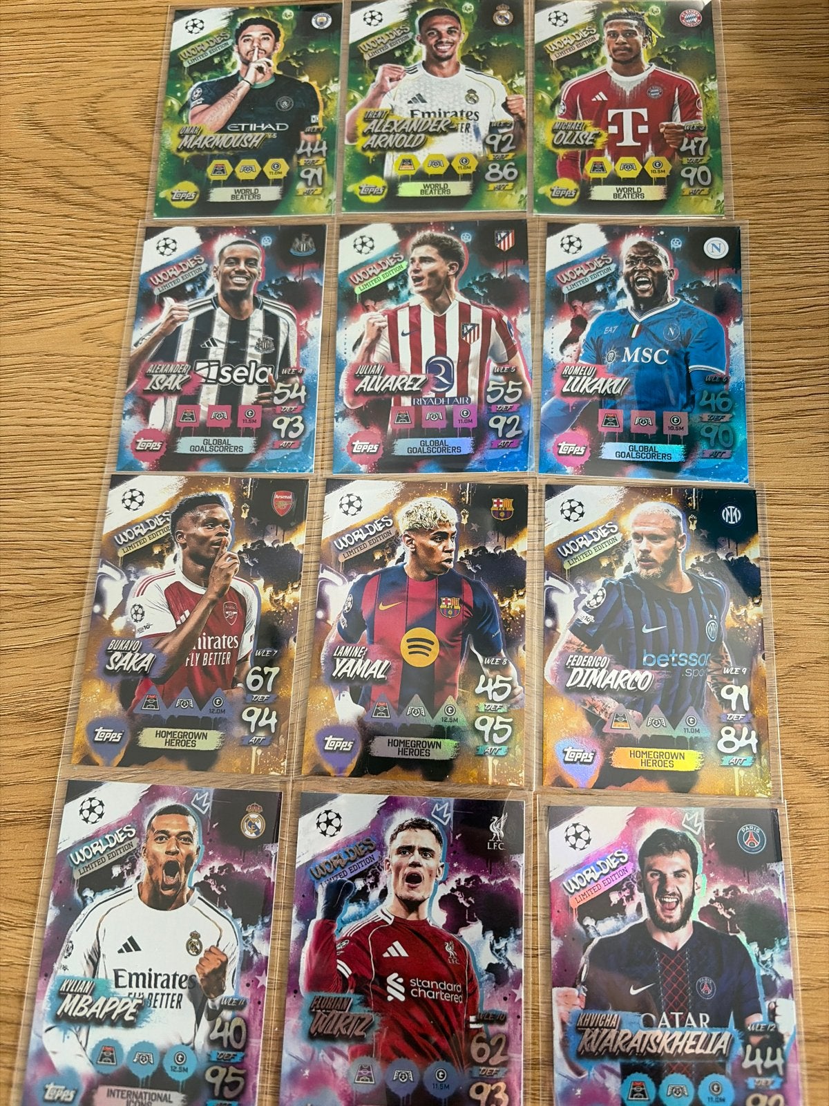 Topps Match Attax Champions League Worldies, Ophalen of Verzenden, Zo goed als nieuw, Buitenlandse clubs, Spelerskaart