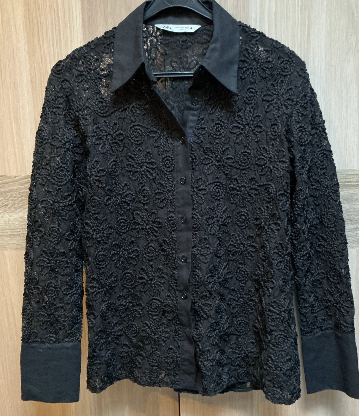 Zara blouse/jasje, zwart kant, maat XS, nieuw, Ophalen of Verzenden, Nieuw, Maat 34 (XS) of kleiner, Zwart