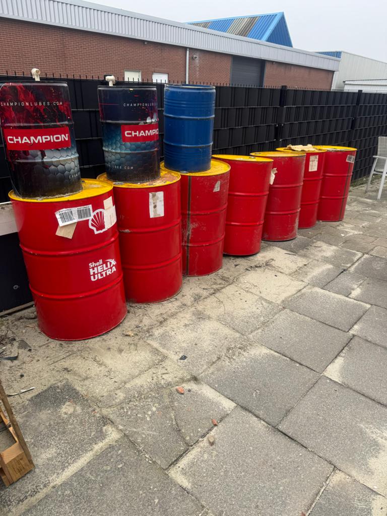 200 liter vaten, Ophalen of Verzenden