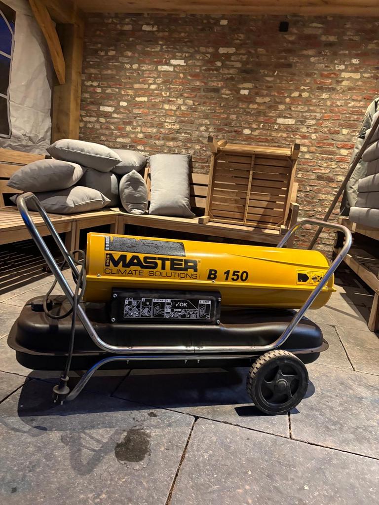 Master B 150 heater heteluchtkanon petrolkanon, 30 tot 80 cm, Kachel, Ophalen of Verzenden, Zo goed als nieuw