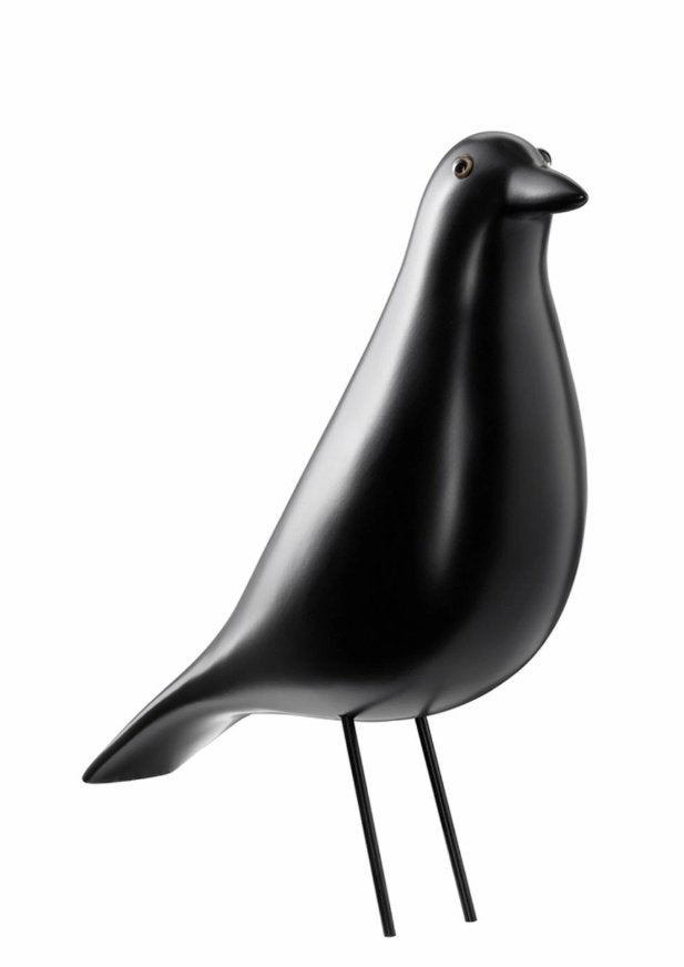 VITRA - Eames Huisvogel, Zwart, Hout, Object, Handgemaakt