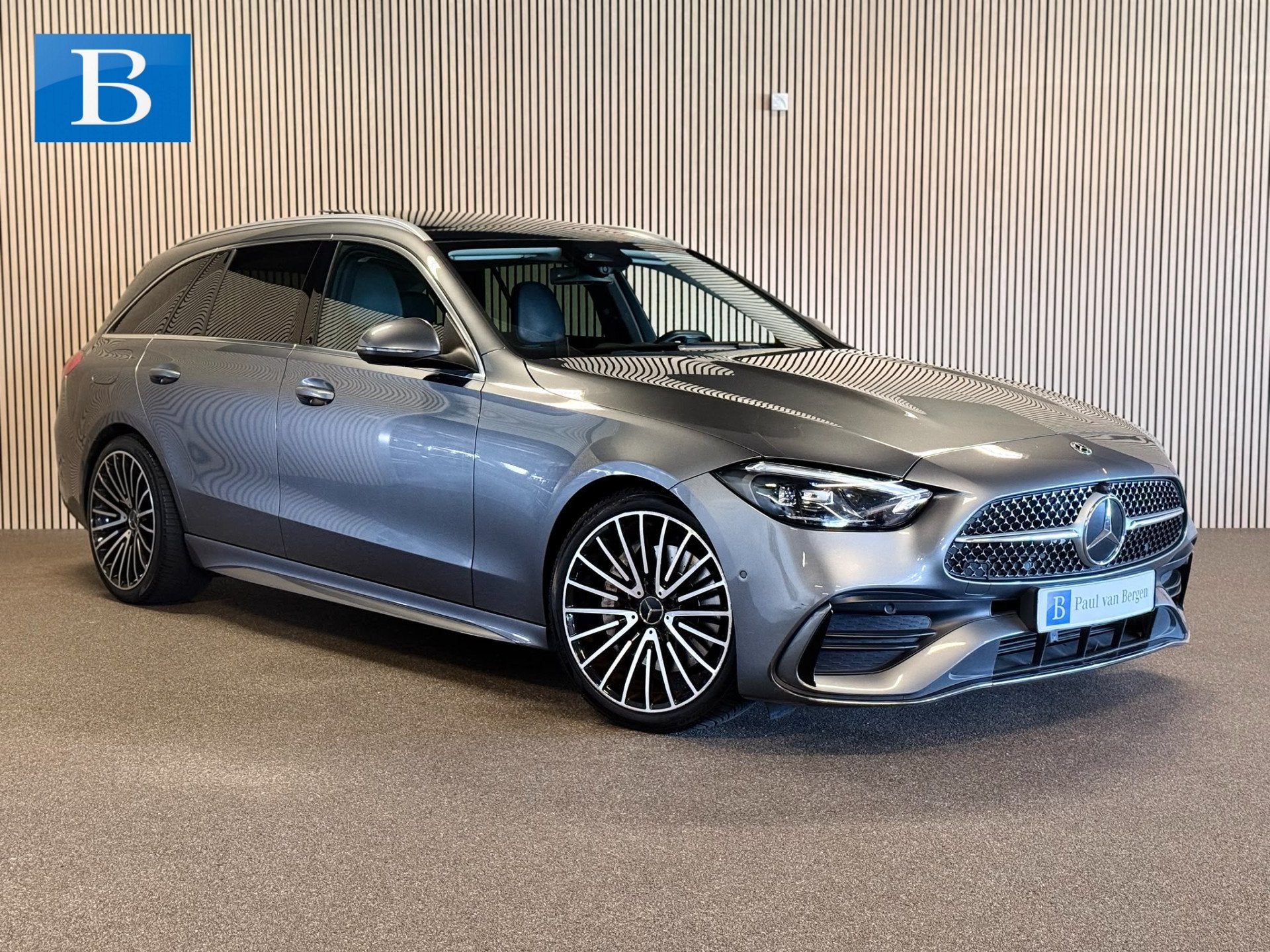 Mercedes-Benz C-Klasse Estate 220D AMG STYLING-PANORAMA-CAME, Auto's, Achterwielaandrijving, Diesel, Te koop, 750 kg