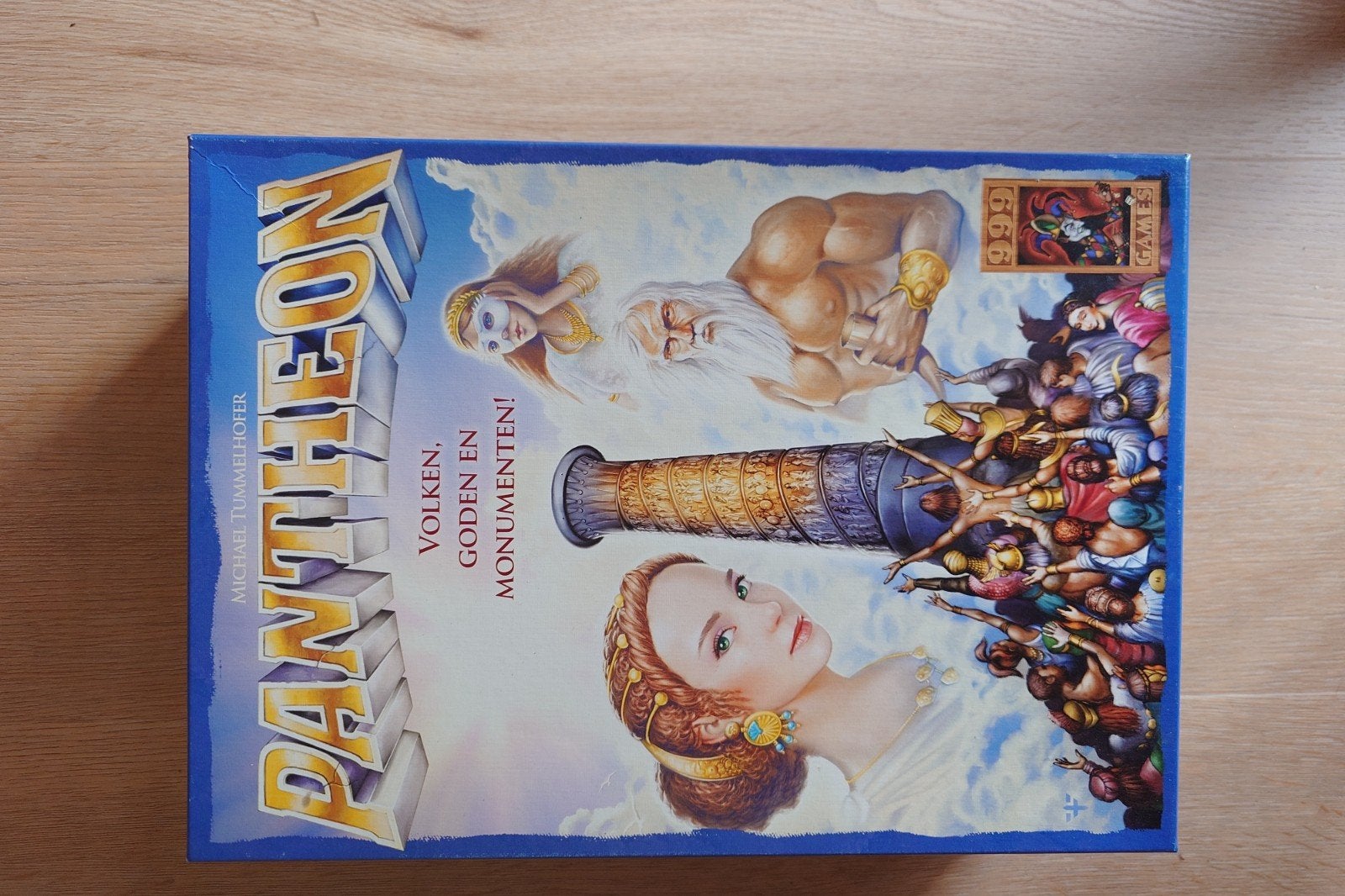 Pantheon Bordspel - Nieuwstaat, Hobby en Vrije tijd, Gezelschapsspellen | Bordspellen, Ophalen of Verzenden, Zo goed als nieuw