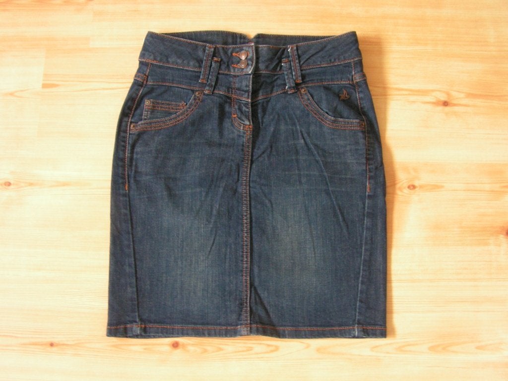 Spijkerrokje maat 34 van Tom Tailor, Kleding | Dames, Blauw, Maat 34 (XS) of kleiner, Gedragen, Boven de knie