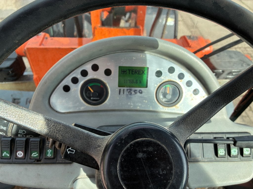Terex TL100 loader met palletlepels en bak, Ophalen of Verzenden, Wiellader of Shovel