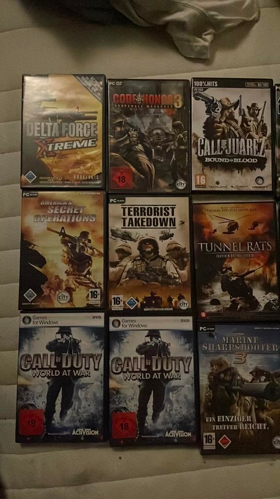 Video games en dvd pc-cd-rom, Spelcomputers en Games, Games | Pc, Zo goed als nieuw, Avontuur en Actie, 2 spelers, Vanaf 16 jaar