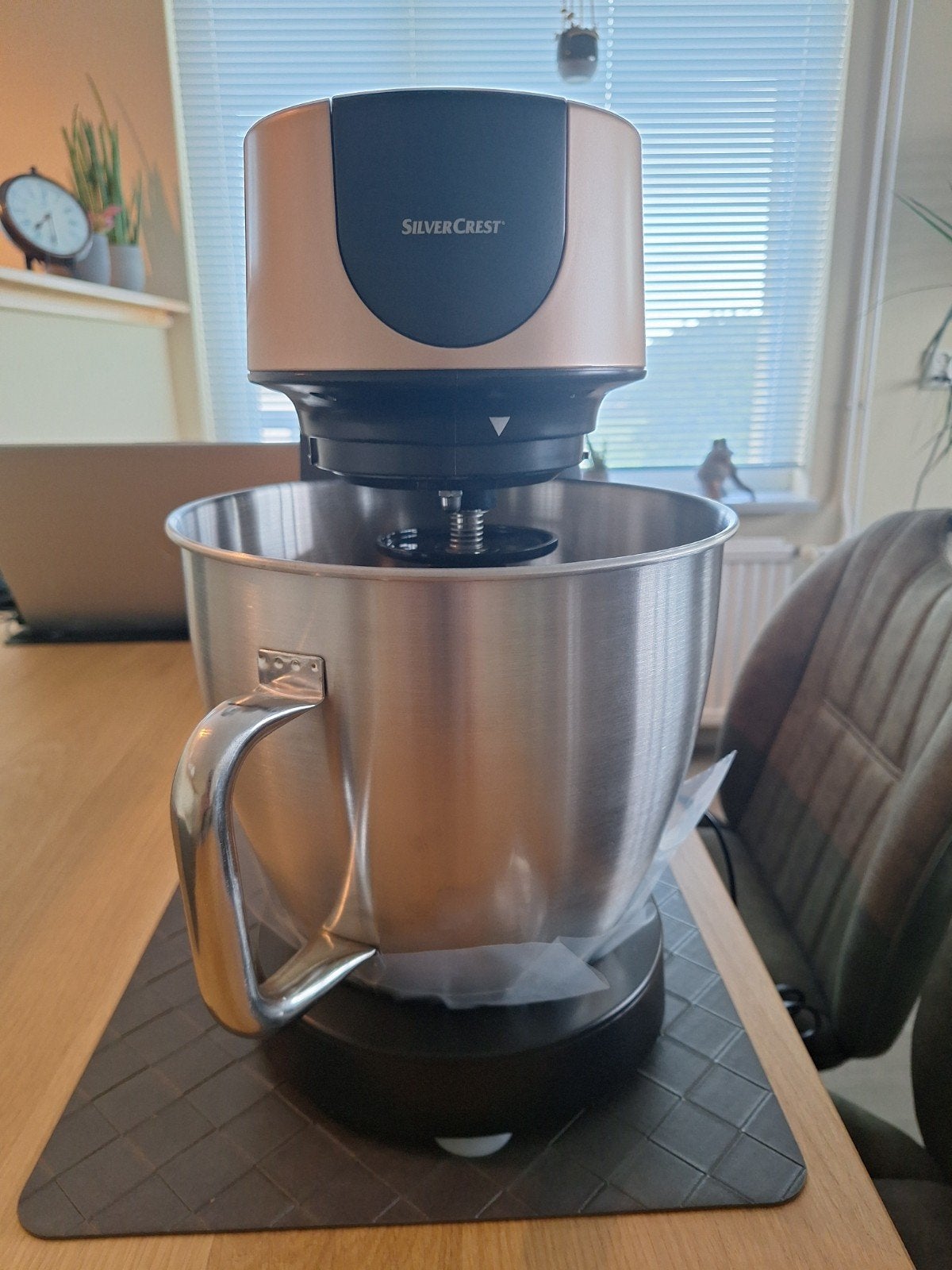 SilverCrest Professionele Keukenmachine SKMP 1300 D3, 4 liter of meer, Ophalen of Verzenden, Zo goed als nieuw, 3 snelheden of meer