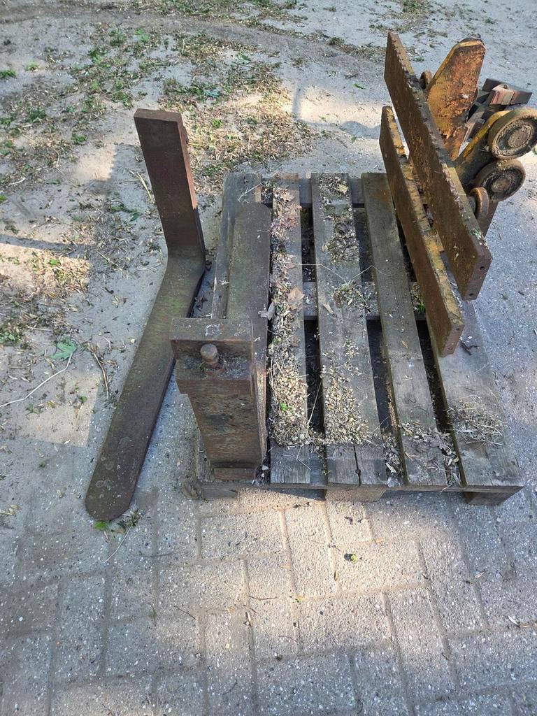 Palletframe voor heftruck, shovel of trekker, Ophalen, Gebruikt