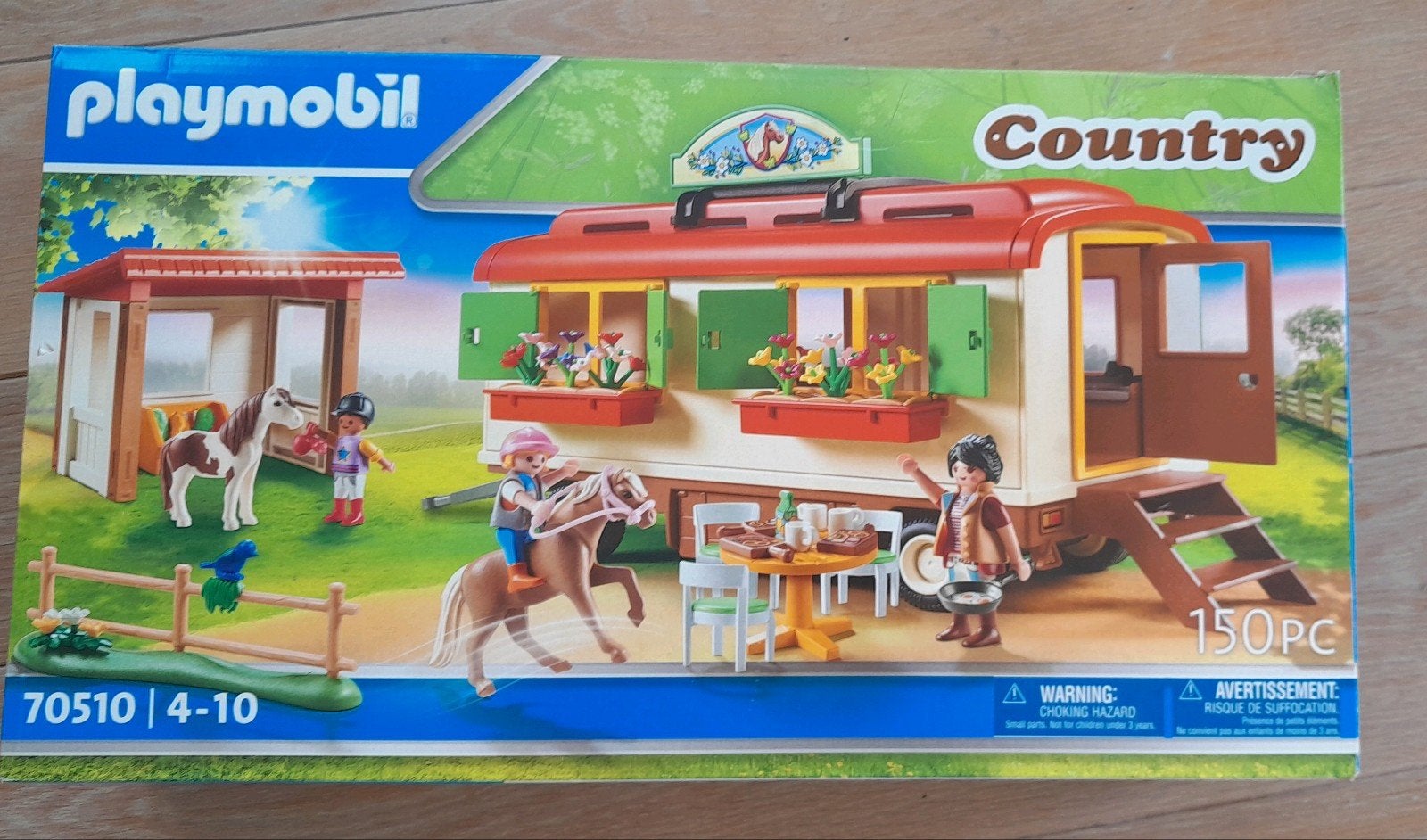 Playmobil Country 70510 Paardenwagen - in doos, Kinderen en Baby's, Complete set, Voertuig, Ophalen of Verzenden, Zo goed als nieuw