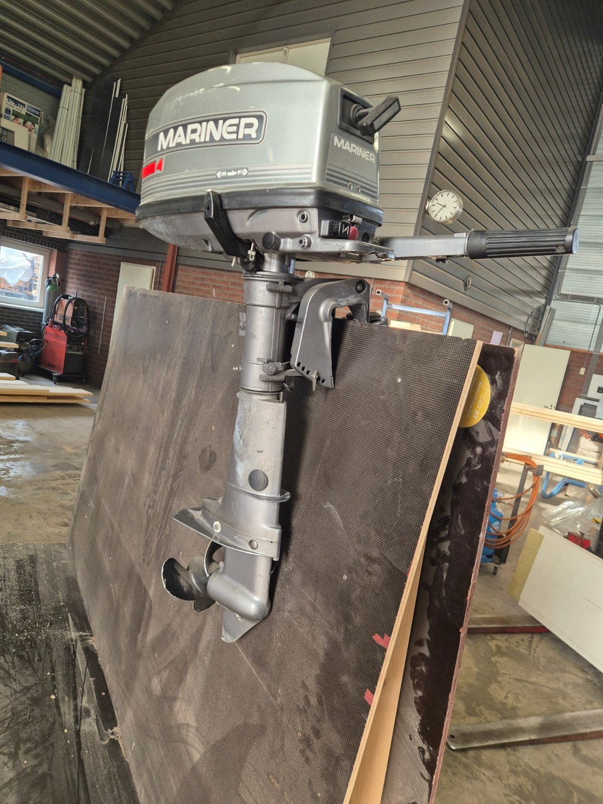 Mariner 4 PK buitenboordmotor, Ophalen, Gebruikt, Minder dan 5 pk, Buitenboordmotor