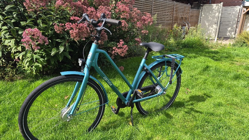 Cortina Foss N7 damesfiets 50 cm – 7 versnellingen, Gebruikt, Versnellingen, 50 tot 53 cm, Trommelrem