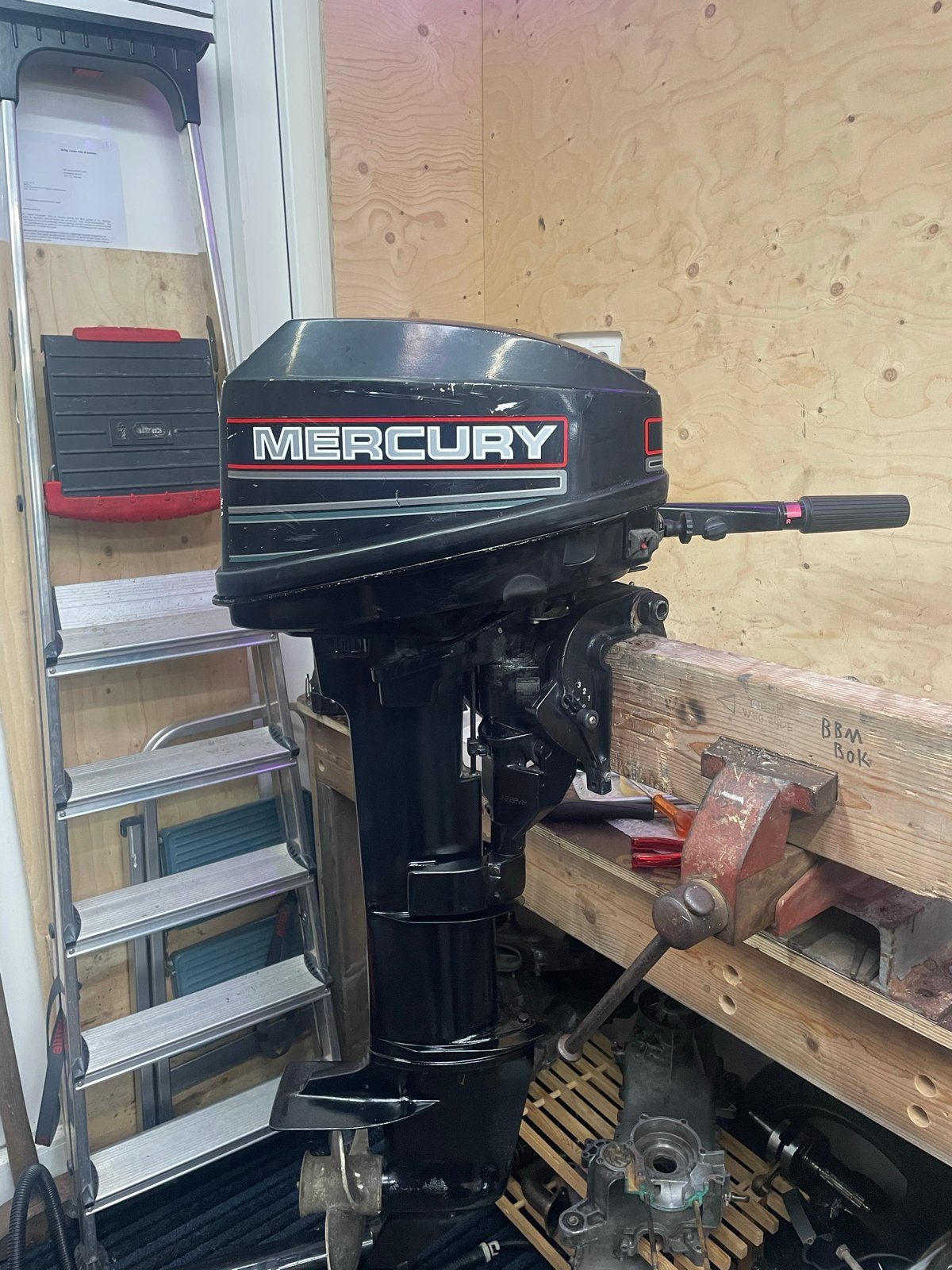 Mercury 6pk 2-takt langstaart met grote schroef, Watersport en Boten, Ophalen, Gebruikt, Overige typen