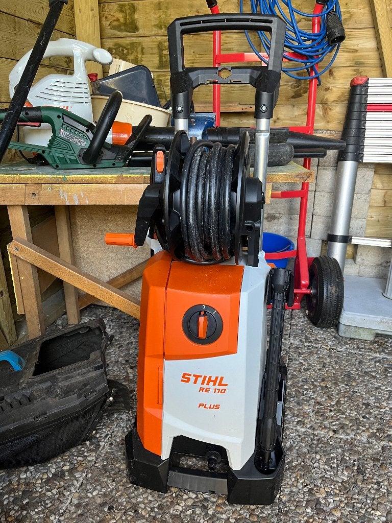 Stihl hogedruk reiniger  Gratis af te halen, Tuin en Terras, Hogedrukreinigers, Ophalen, Stihl, Met autostop en -start, Zo goed als nieuw