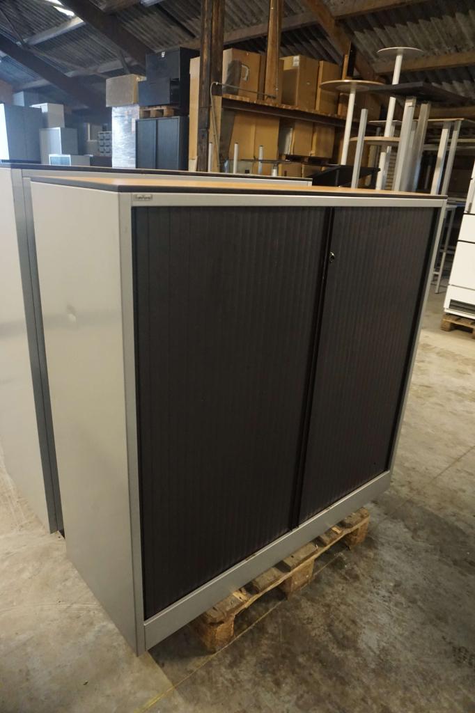 Ahrend archiefkast roldeurkast kantoorkast gereedschapskast, Gebruikt, 100 tot 150 cm, 100 tot 150 cm, Niet ingevuld