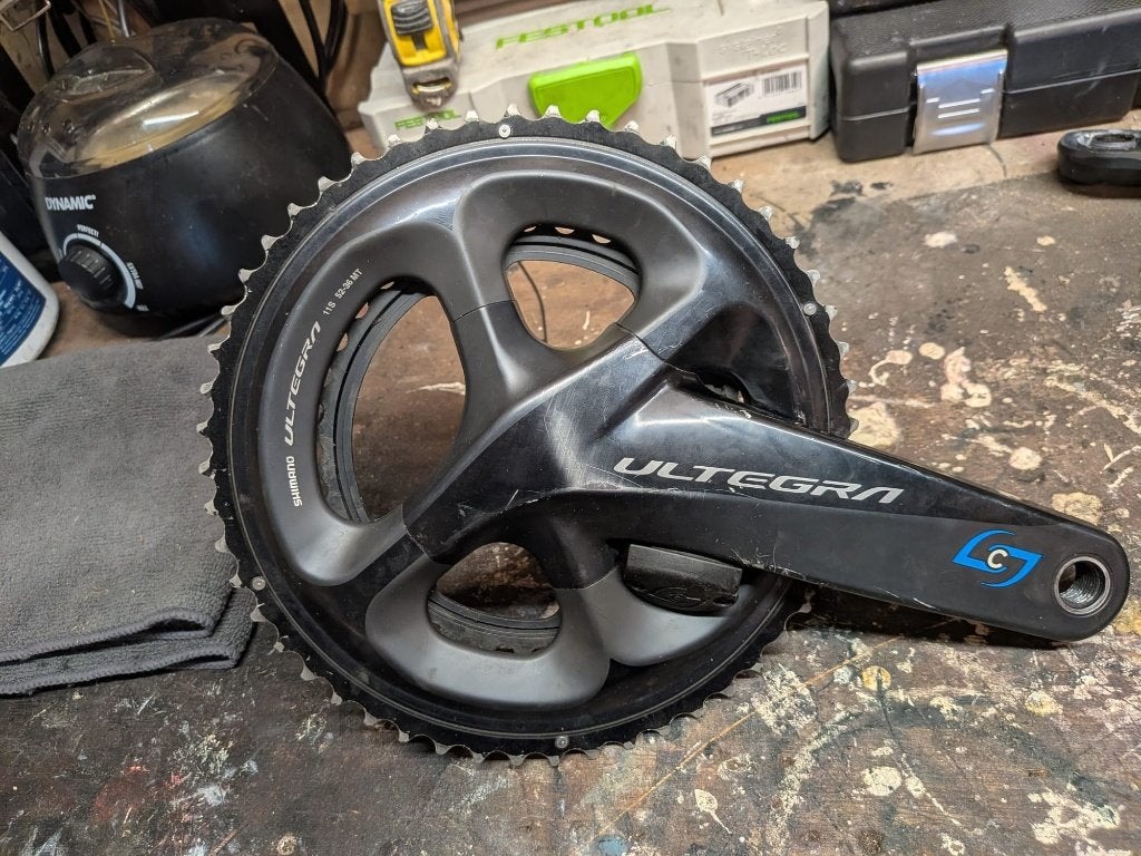 Shimano Ultegra R8070 cranckstel 172,5, Fietsen en Brommers, Fietsonderdelen, Crankstel of Pedalen, Gebruikt, Shimano Ultegra