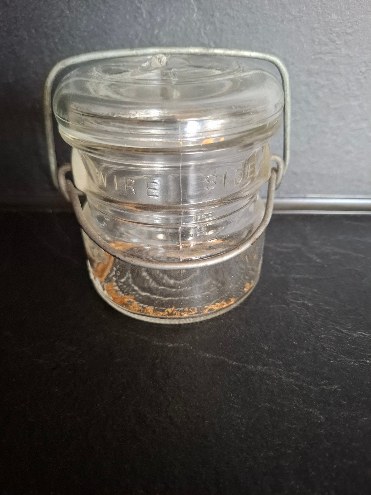 Mason Ball Jar kleine weckpot met beugel, Antiek en Kunst, Antiek | Vazen, Ophalen of Verzenden