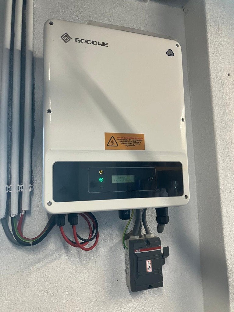 Goodwe Omvormer g.w. 5000dt, Ophalen, Gebruikt