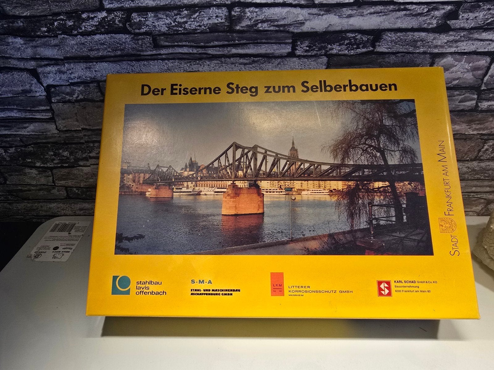 pola brug Frankfurt bouwpakket N spoor trein 1:160, Overige merken, Gelijkstroom of Wisselstroom, Brug, Tunnel of Gebouw, Nieuw