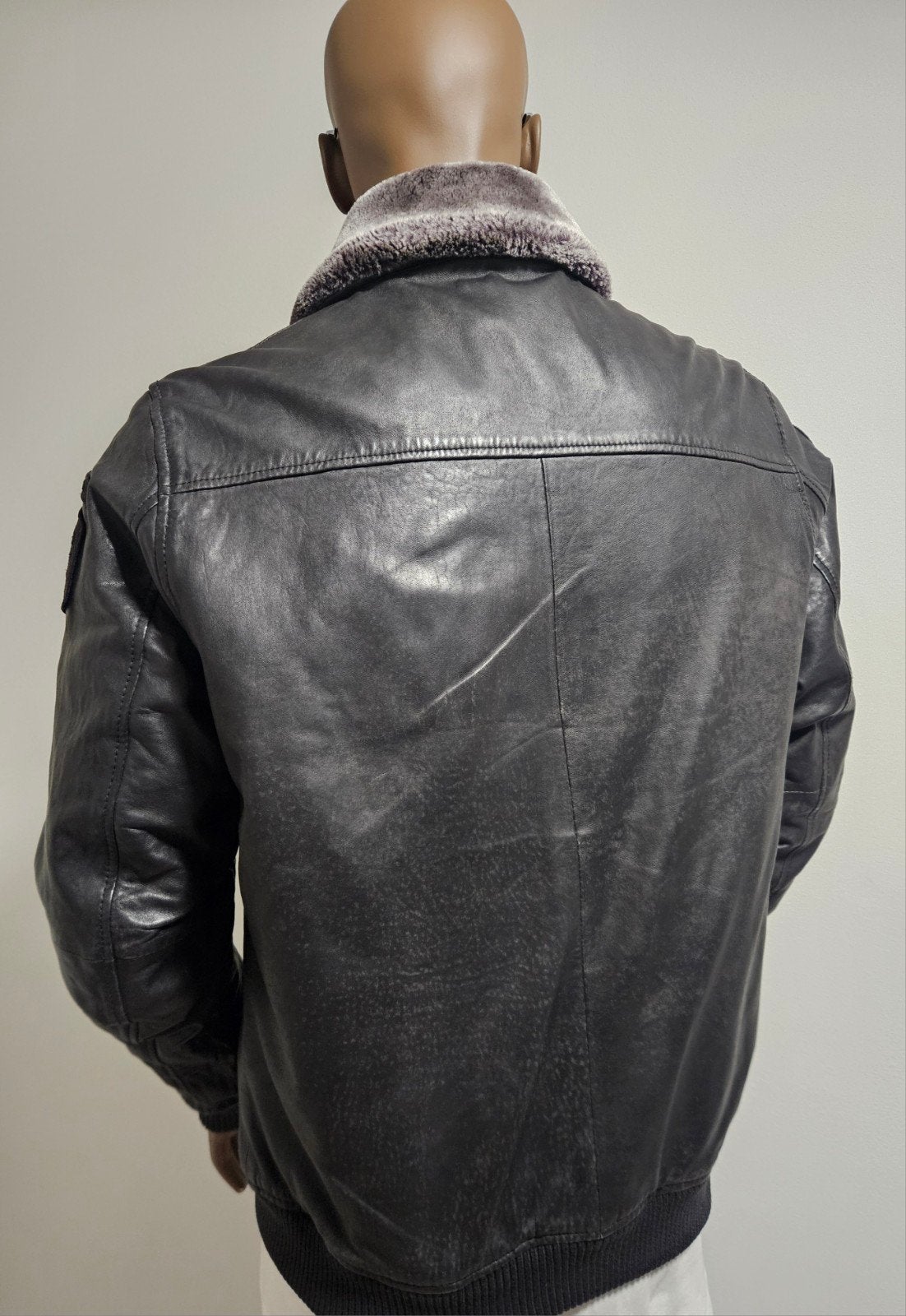PME Legend zeldzaam model vintage look leren jas (L), Kleding | Heren, Maat 52/54 (L), ., Ophalen of Verzenden, Zo goed als nieuw