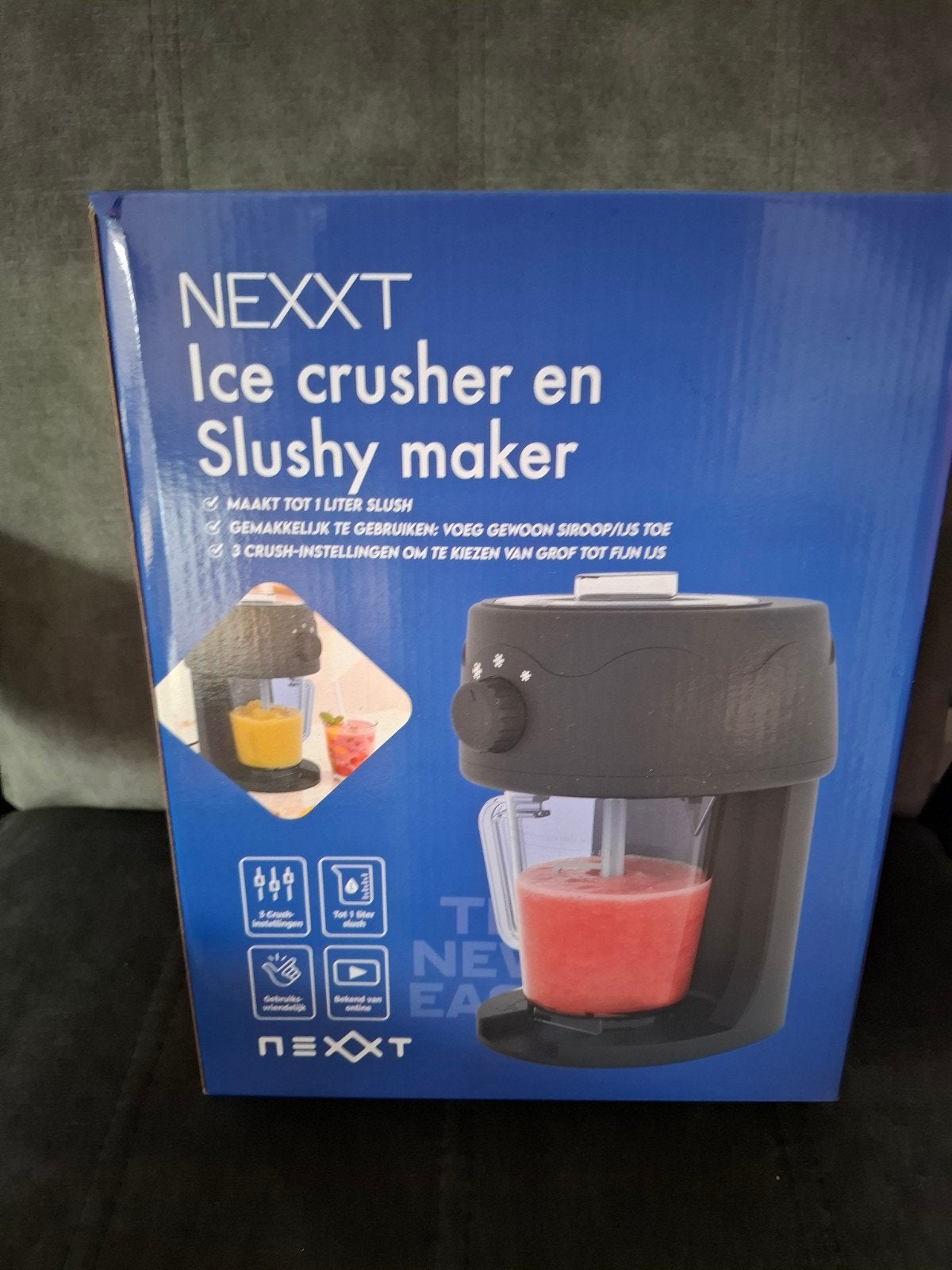 Nexxt Ice crusher en Slushy maker, Minder dan 1 liter, Ophalen, Nieuw, 3 snelheden of meer