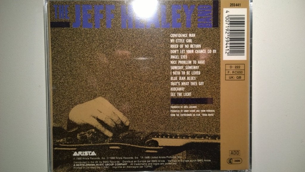 The Jeff Healey Band - See The Light, Ophalen of Verzenden, Zo goed als nieuw, Poprock, Album