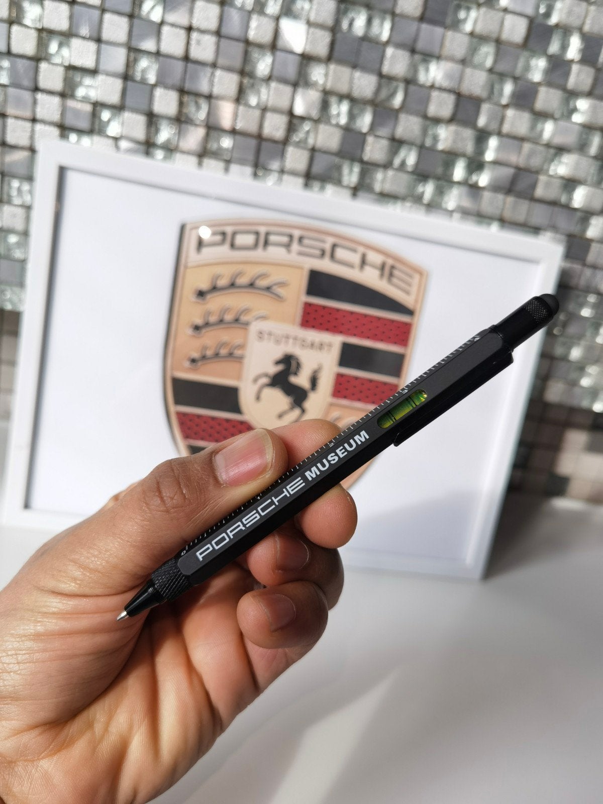 Nieuw origineel porsche pen uit porsche museum  5 in 1 pen, Verzamelen, Ophalen of Verzenden, Nieuw, Balpen, Overige merken