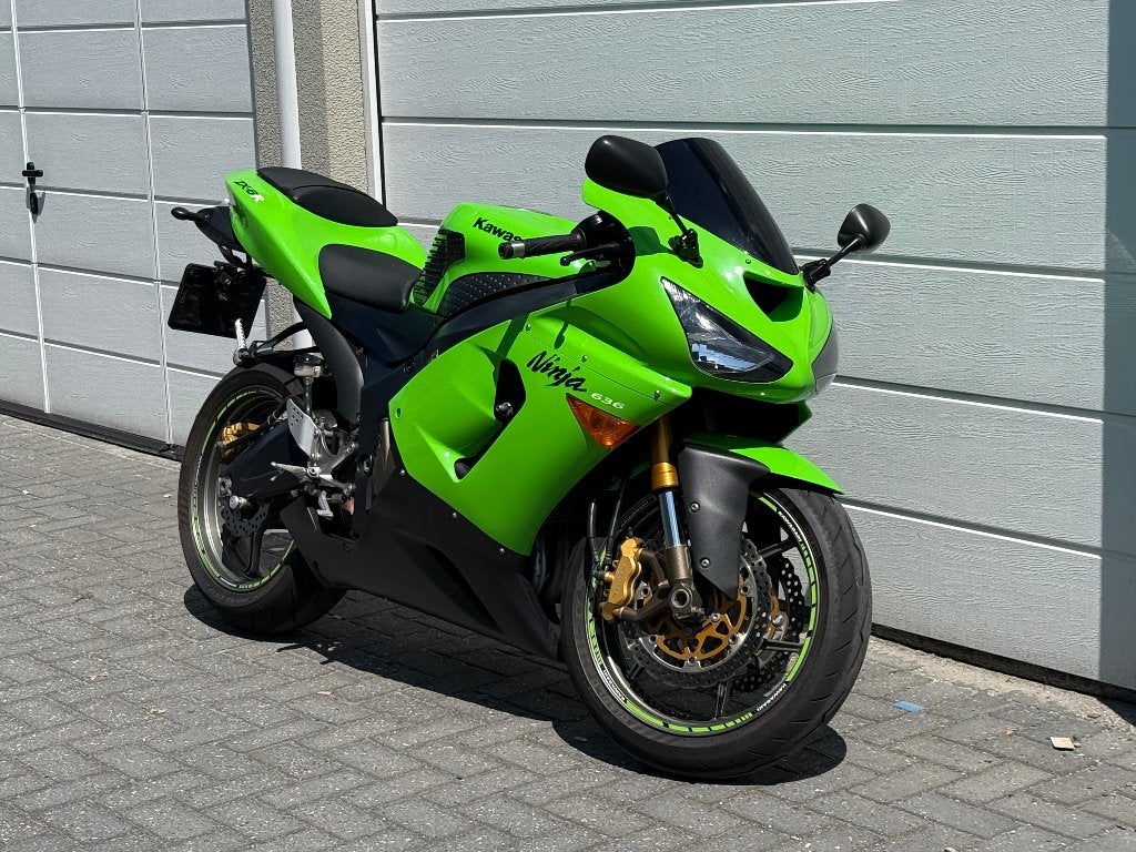 Kawasaki ZX-6R uit 2007 | 35KW/A2 | MIVV | ZEER NETTE STAAT, Motoren, Motoren | Kawasaki, Kawasaki, Super Sport, Minimaal motorrijbewijs A2