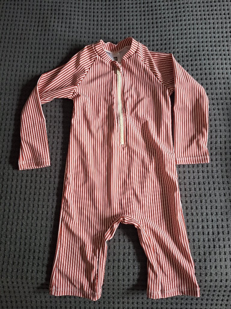 Zwempak. maat 86/92. Kinder UV. Hema. Nieuw. Rood/wit., Overige typen, Jongetje of Meisje, Nieuw, Ophalen of Verzenden