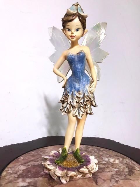 Elf Fee beeld Fairy met vleugels H 23😍💑💎🎁🤗👌, Antiek en Kunst, Ophalen of Verzenden, 20 - 50 cm, Beeld, Composieten