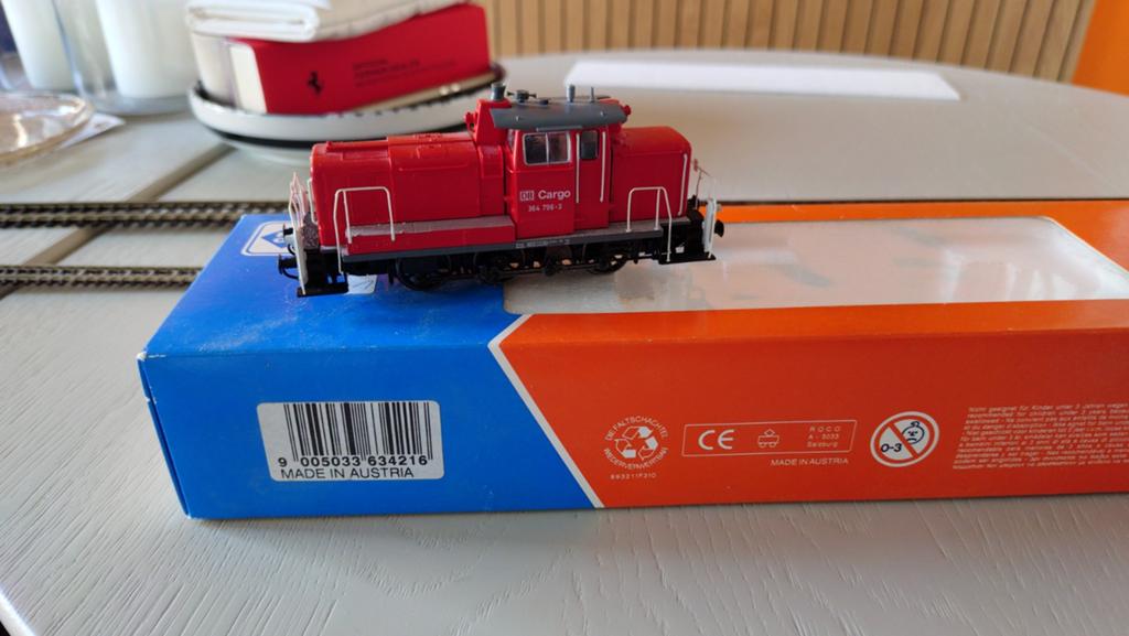 Roco V60 DB Cargo, Hobby en Vrije tijd, Modeltreinen | H0, Ophalen of Verzenden, Gelijkstroom, Locomotief, Roco