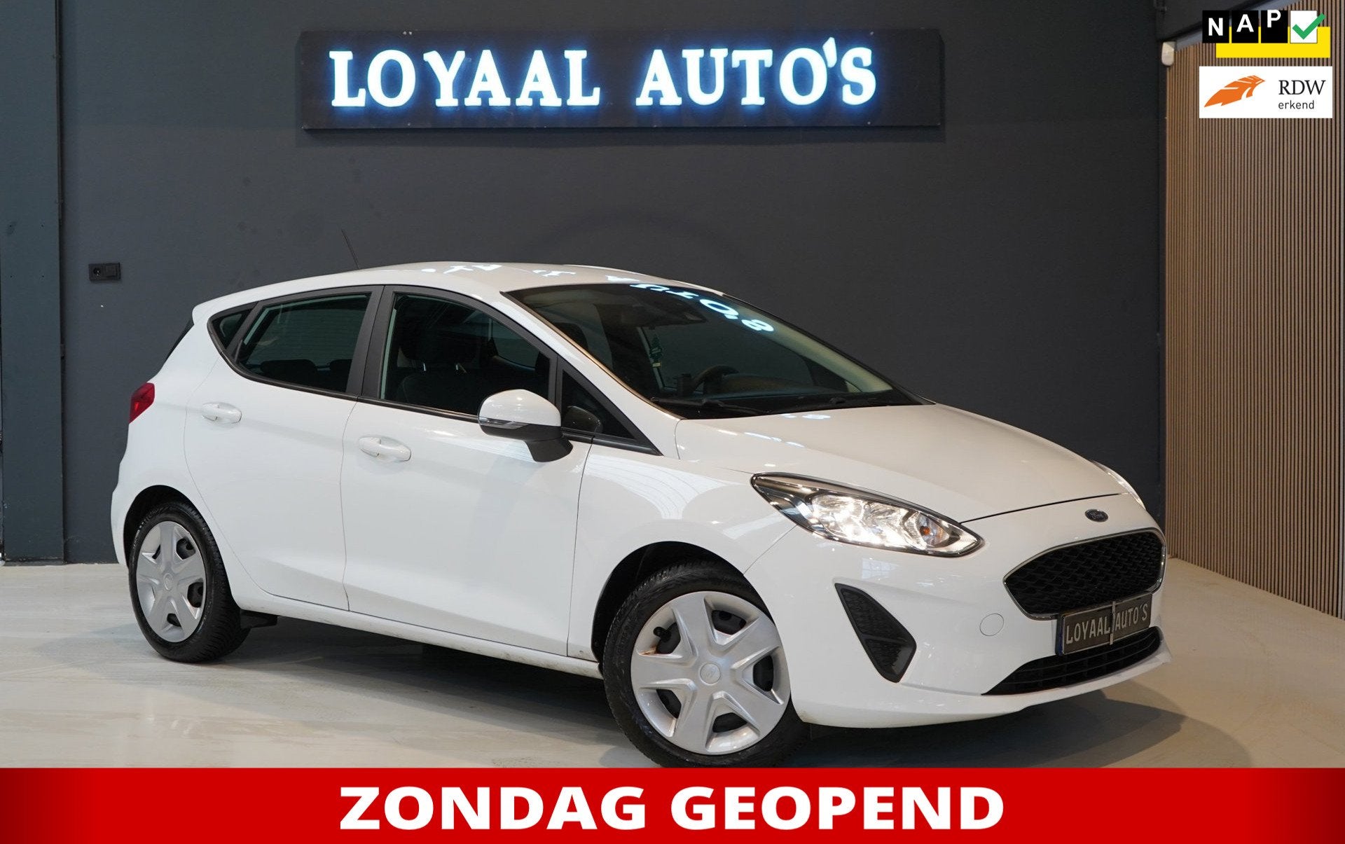 Ford Fiesta 1.1 Trend | AIRCO | CRUISE | PDC | ELEK.RAMEN |, Auto's, Stof, Gebruikt, Origineel Nederlands, Bedrijf