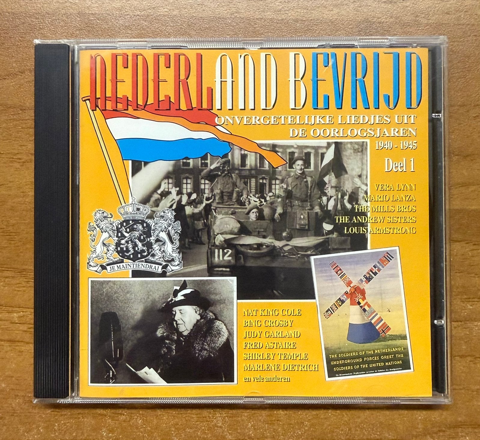NEDERLAND BEVRIJD DEEL 1,2,3,4,5,6  CD’S, Ophalen of Verzenden, Zo goed als nieuw, Verzamelalbum