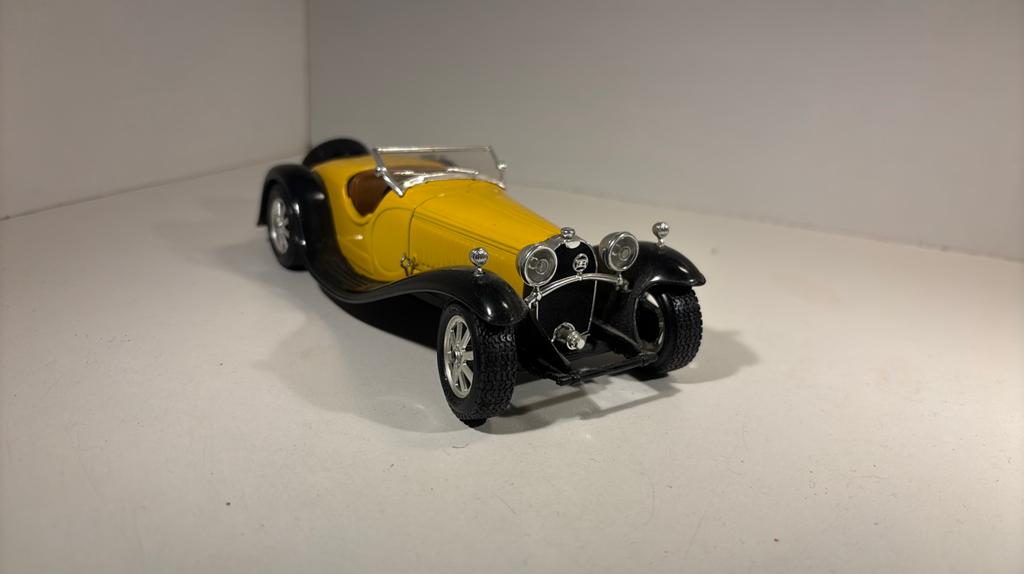 Bugatti type 55 1932 Bburago 1.24, Ophalen of Verzenden, Bburago, A, A