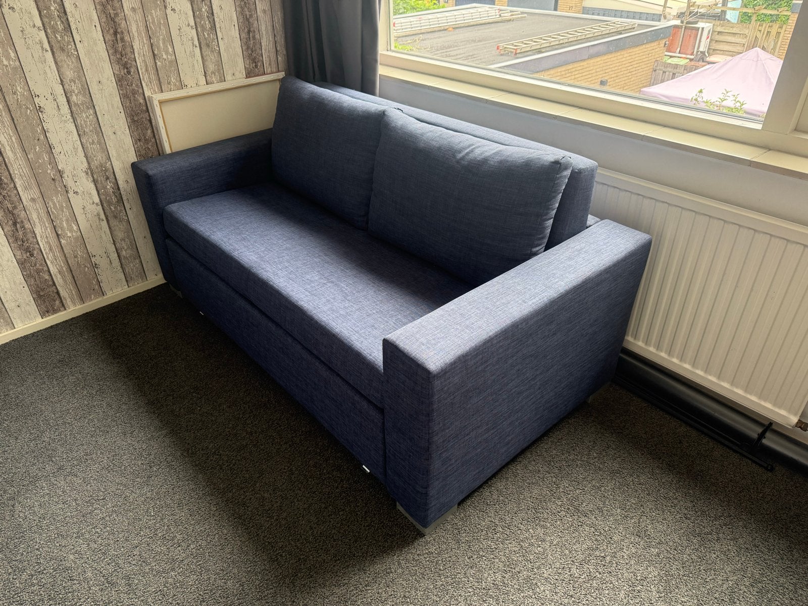 Zo goed als nieuwe slaapbank - 170x90 cm, Ophalen, Zo goed als nieuw, Tweepersoons, Overige maten