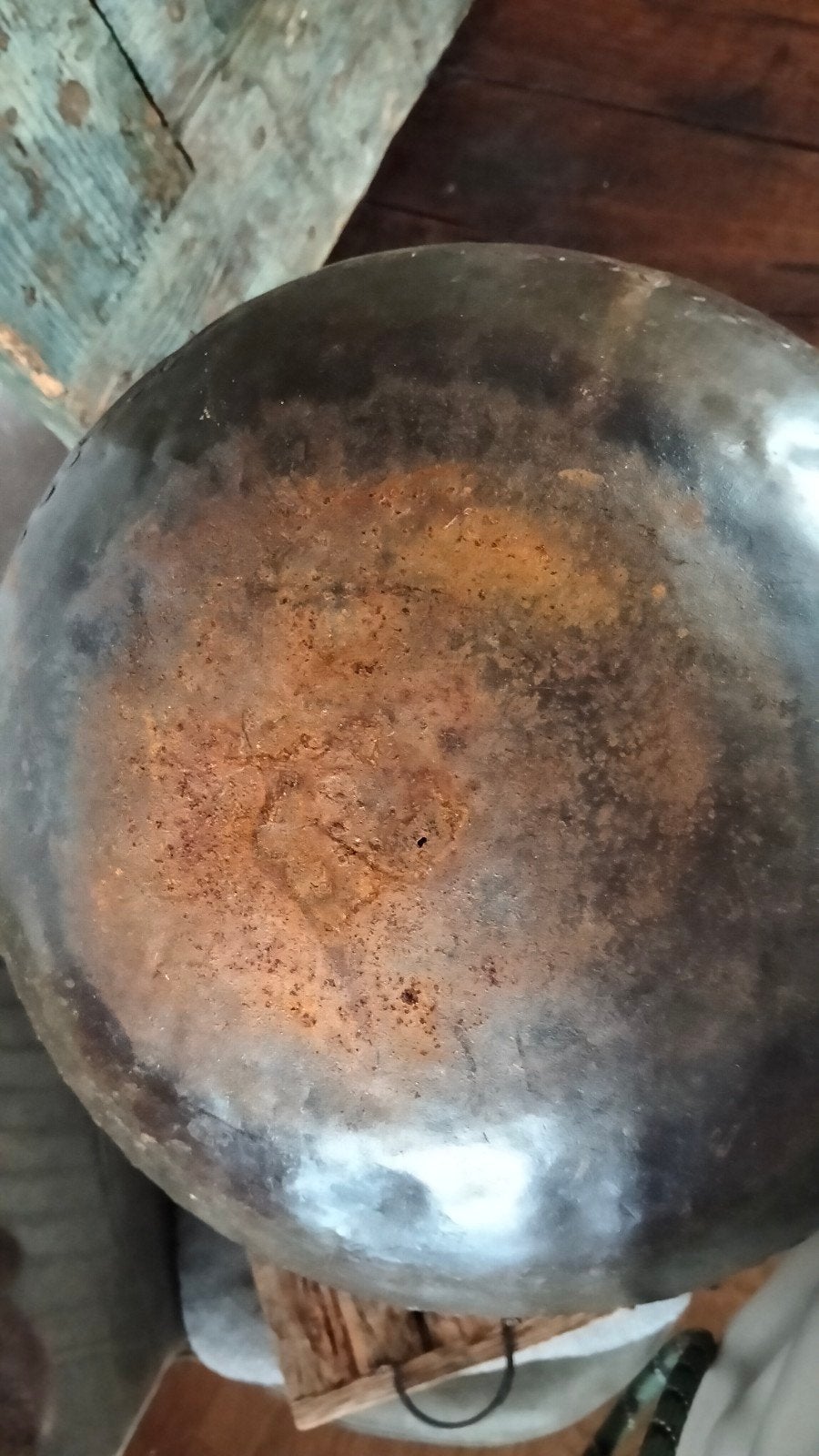 Brocante metalen Indiase waterkruik, Ophalen of Verzenden