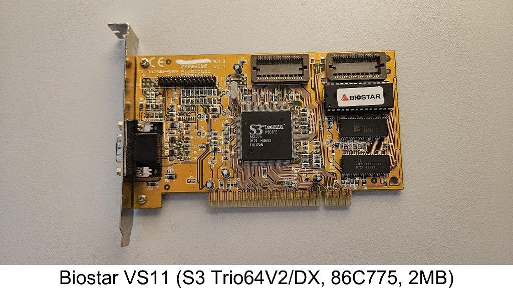Vintage Video Graphics Adapter Cards PCI (video kaarten), Ophalen of Verzenden