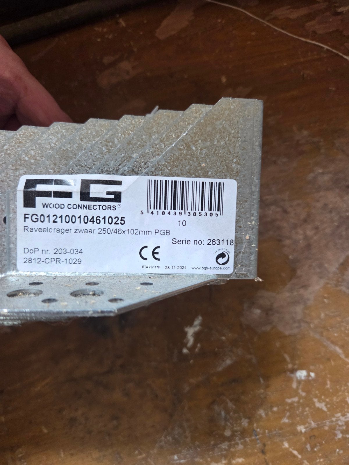 20x FG Raveelcrager zwaar 250/46x102mm PGB, Ophalen of Verzenden, Nieuw, 100 tot 250 mm, Overige typen