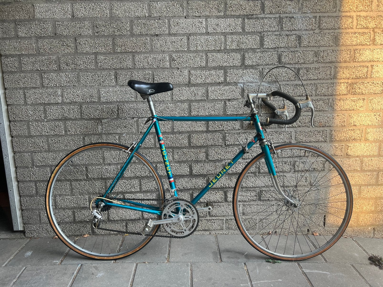 Jeunet vintage franse racefiets, 28 inch, Gebruikt, 61 tot 65 cm, Ophalen