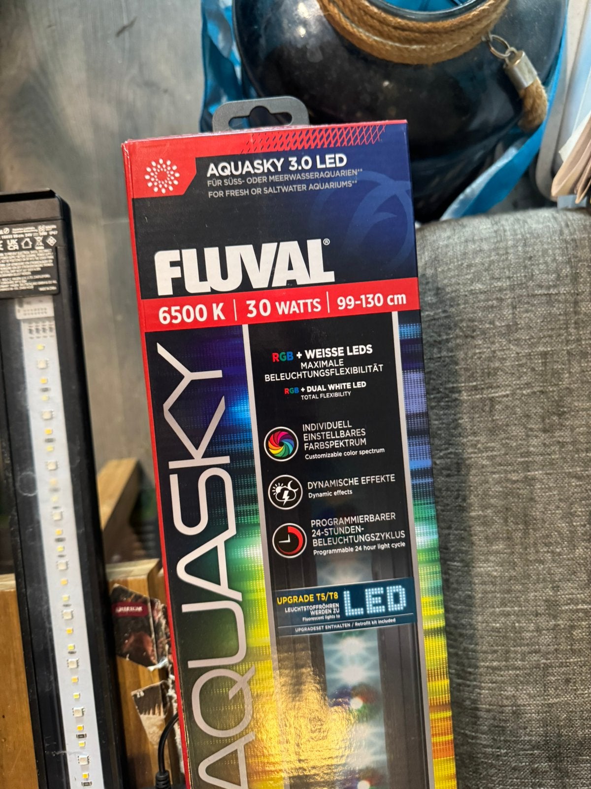 Fluval aquasky 3.0 99-130cm, Ophalen, App-bediening, Verlichting of Verwarming, Zo goed als nieuw