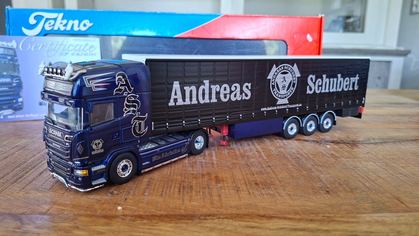 Andreas schubert tekno, Ophalen of Verzenden, Nieuw, Bus of Vrachtwagen, Tekno