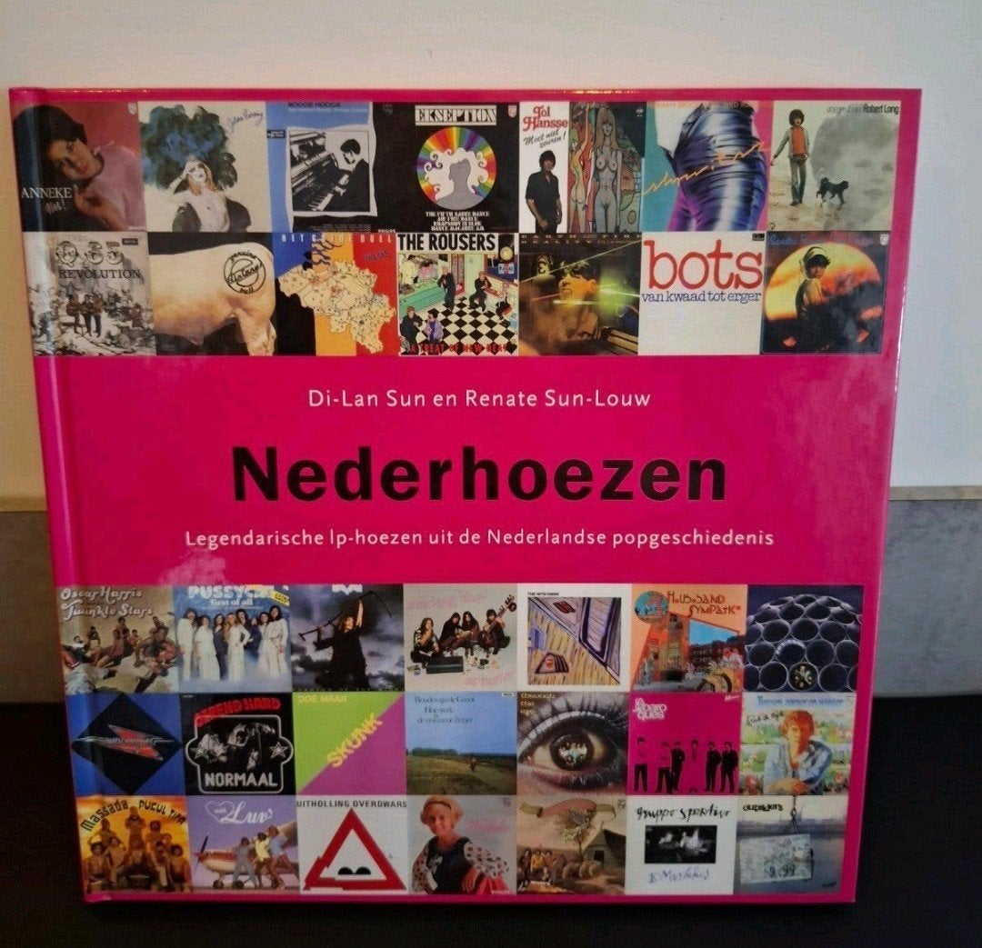 Nederhoezen: Legendarische LP-hoezen uit de NL popge, Ophalen of Verzenden, Gelezen, Algemeen, Di-Lan Sun en Renate Sun-Louw